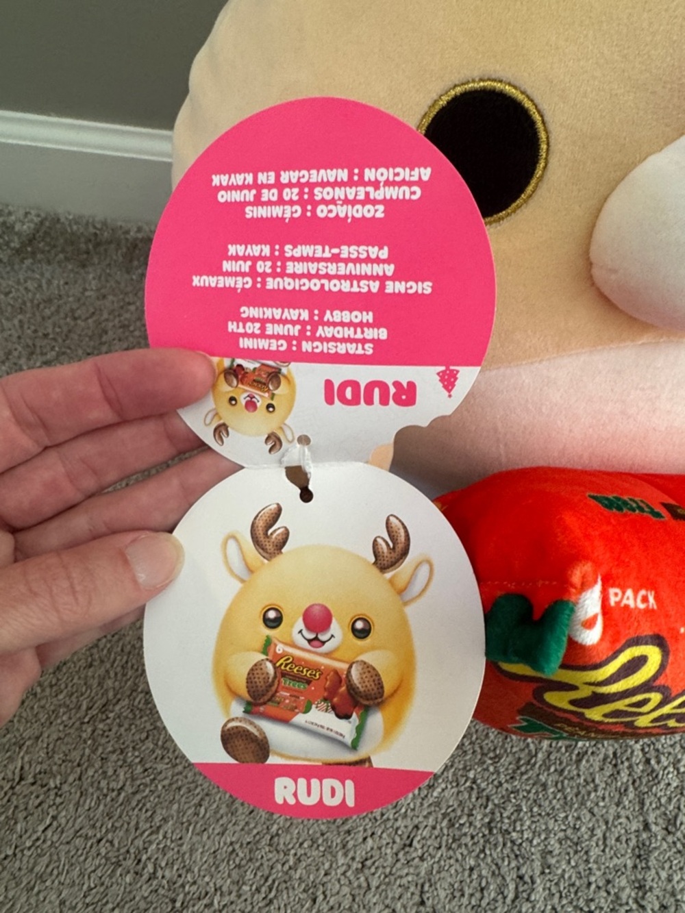 Zuru Snackles Rudi with Reese’s - Picture 4 of 4